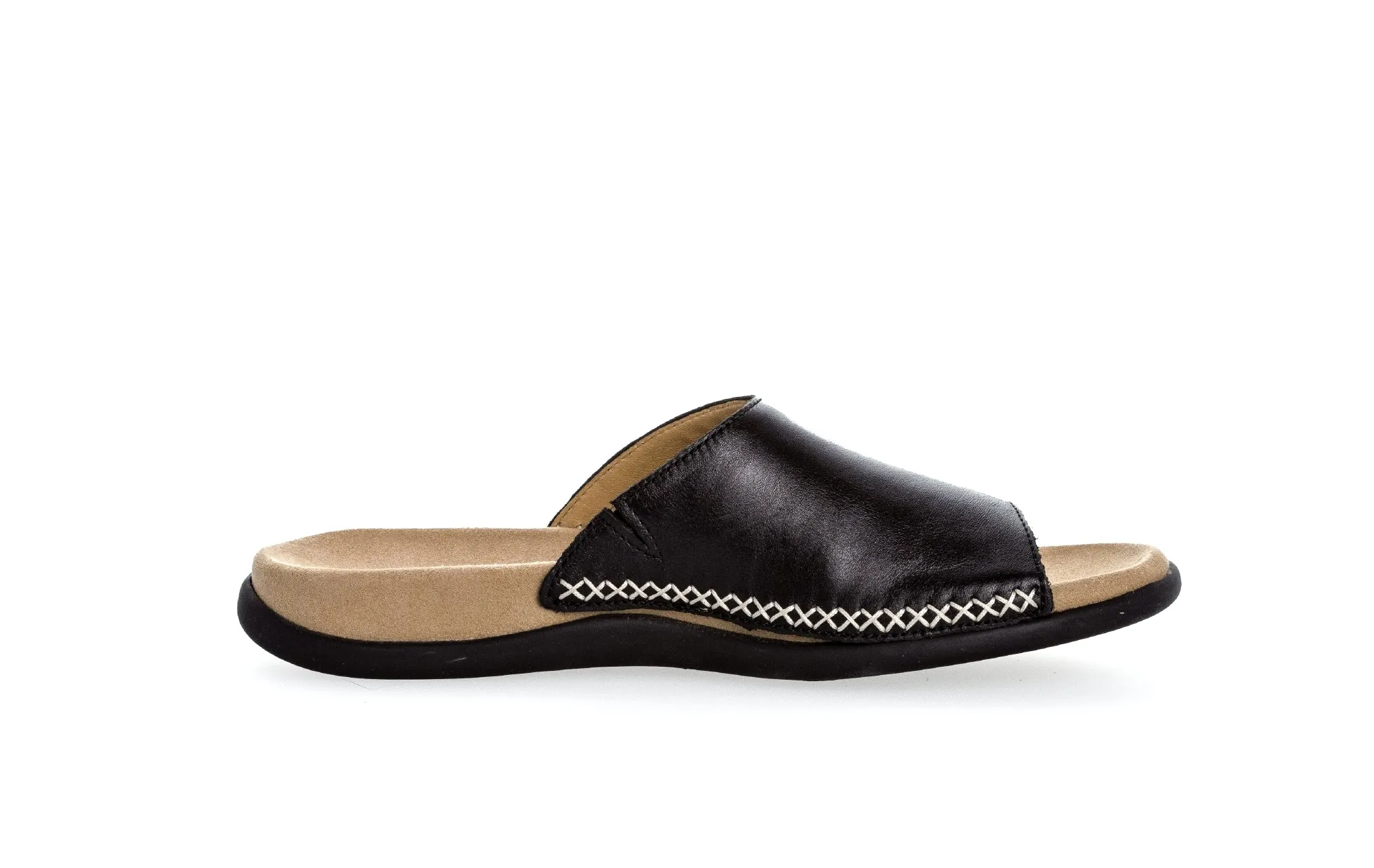 '03.705.27' women's slide sandal - black