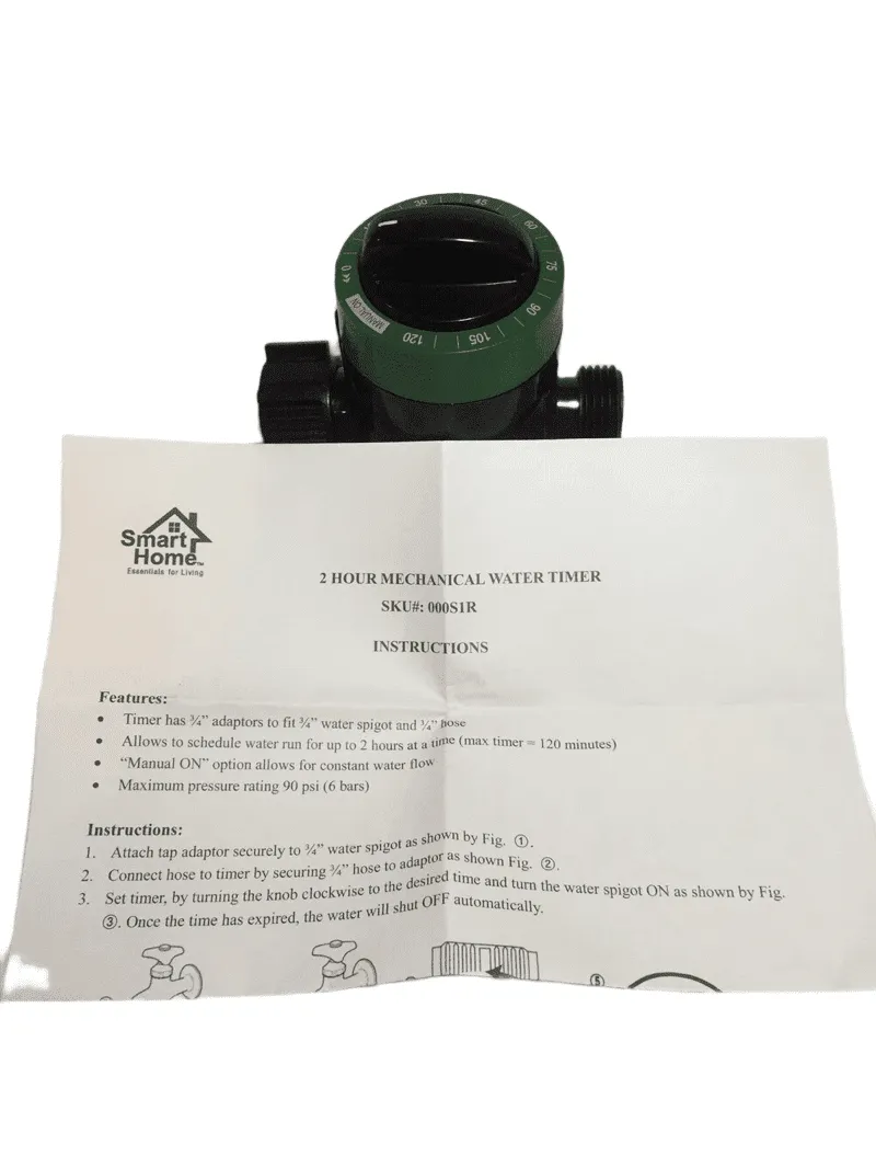 2 Hour Mechanical Water Timer (021)