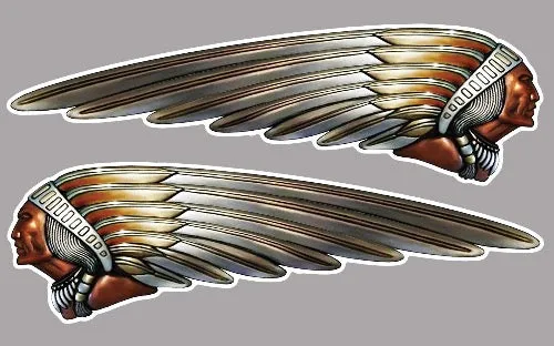 2 X INDIAN MOTORCYCLE IZ016
