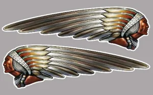 2 X INDIAN MOTORCYCLE IZ016