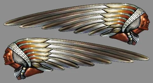 2 X INDIAN MOTORCYCLE IZ017
