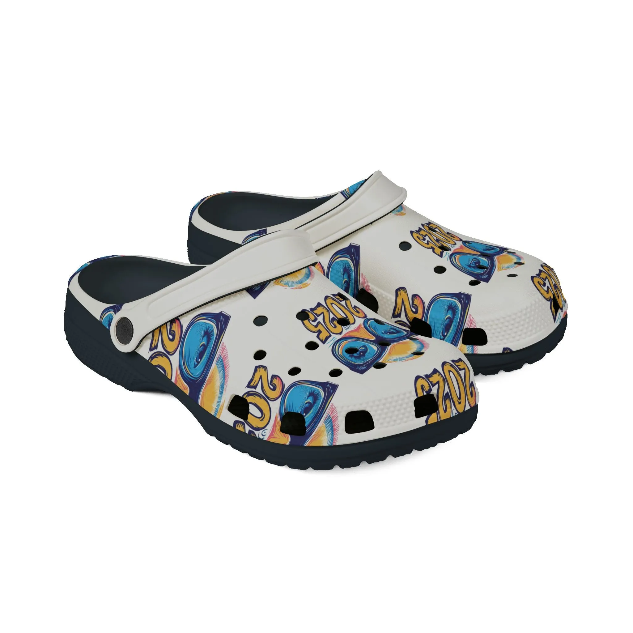 2025 Celebration EVA Foam Clogs - Fun and Colorful Summer Footwear