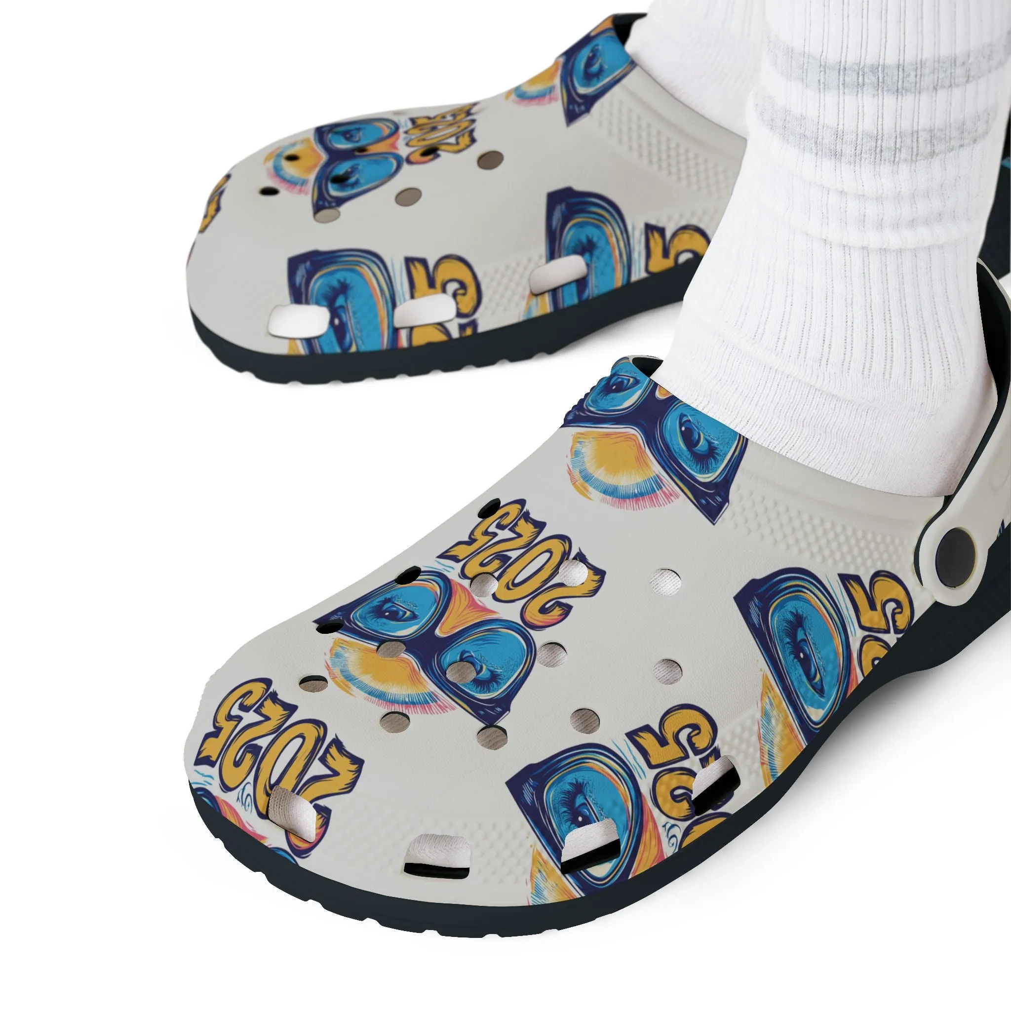2025 Celebration EVA Foam Clogs - Fun and Colorful Summer Footwear
