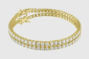 2.5mm 6 pointers Diamond Tennis Bracelet