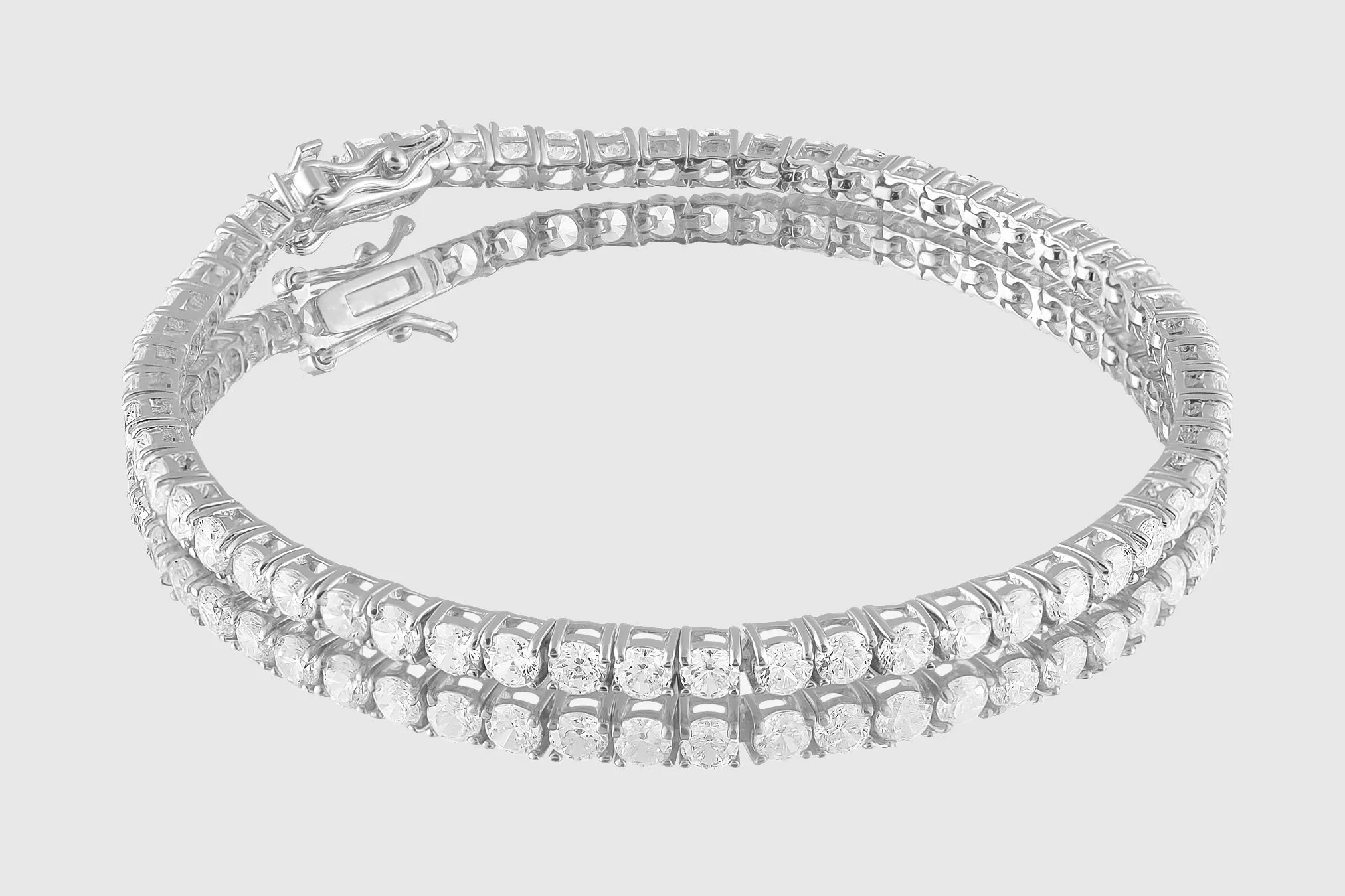 2.5mm 6 pointers Diamond Tennis Bracelet