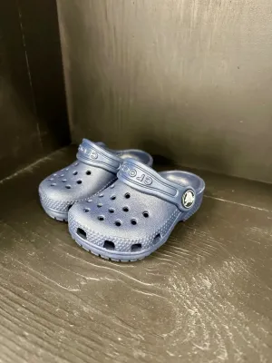 4 Navy Blue Crocs Clogs