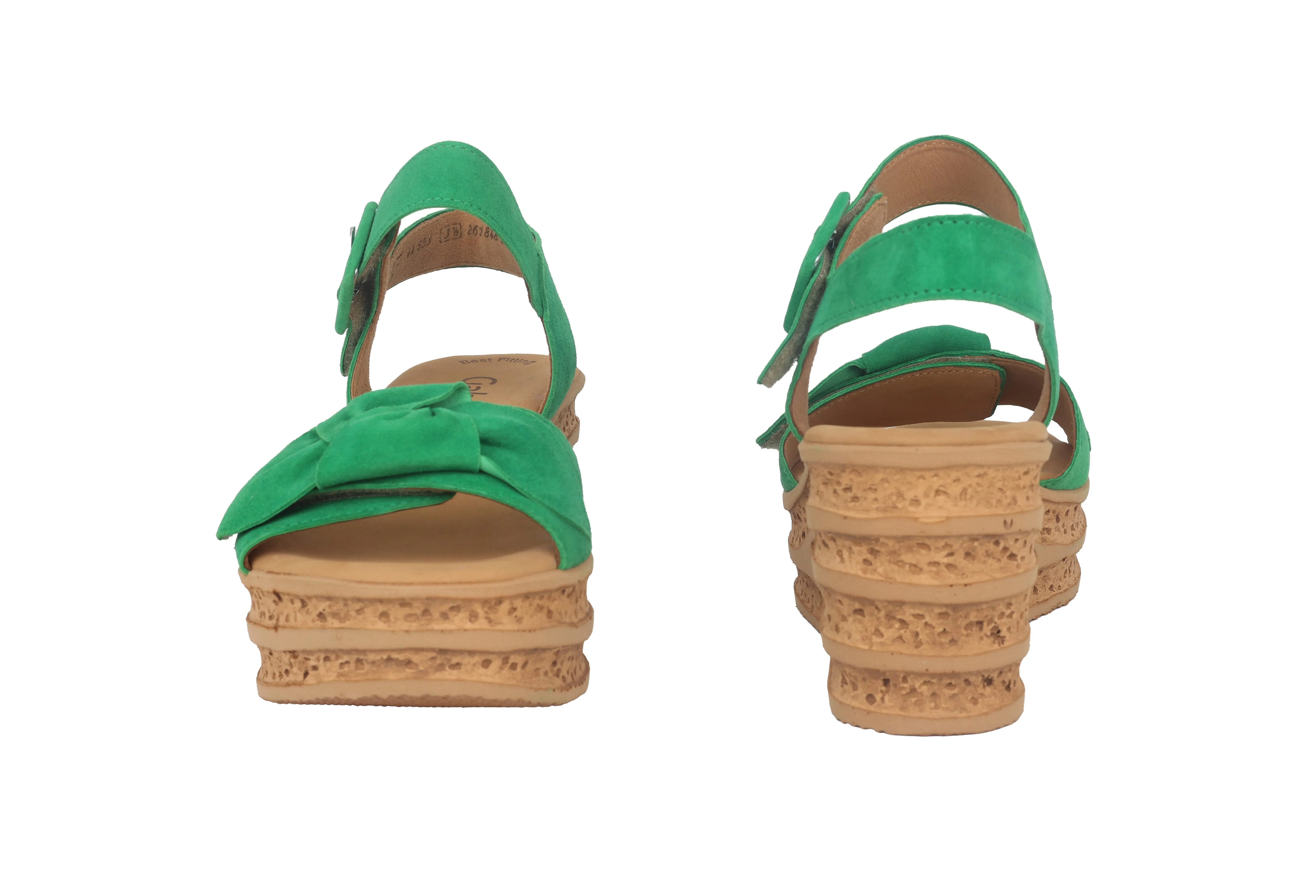 '44.653.19' women's sandal - green