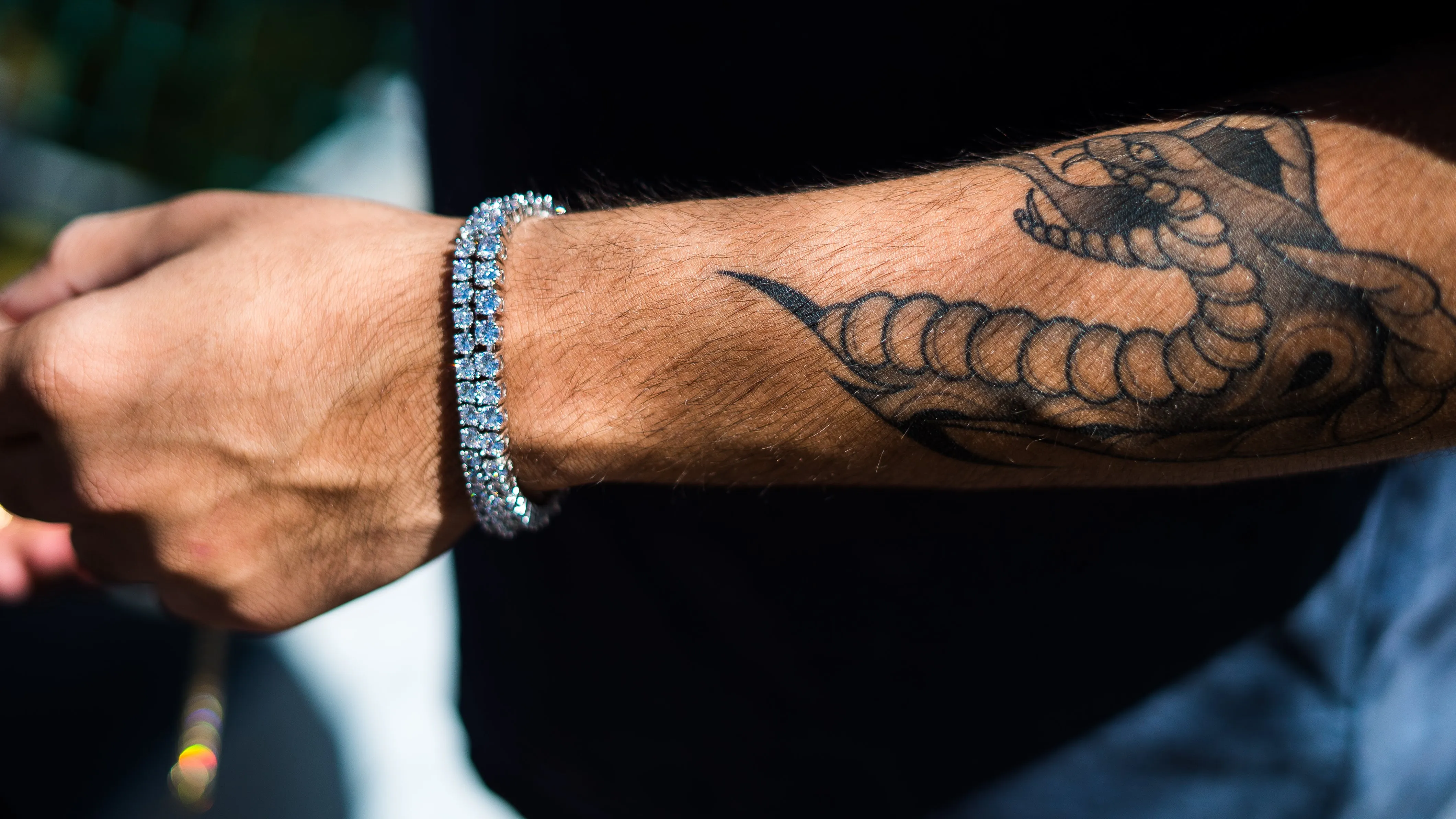 4MM Tennis Bracelet White Gold