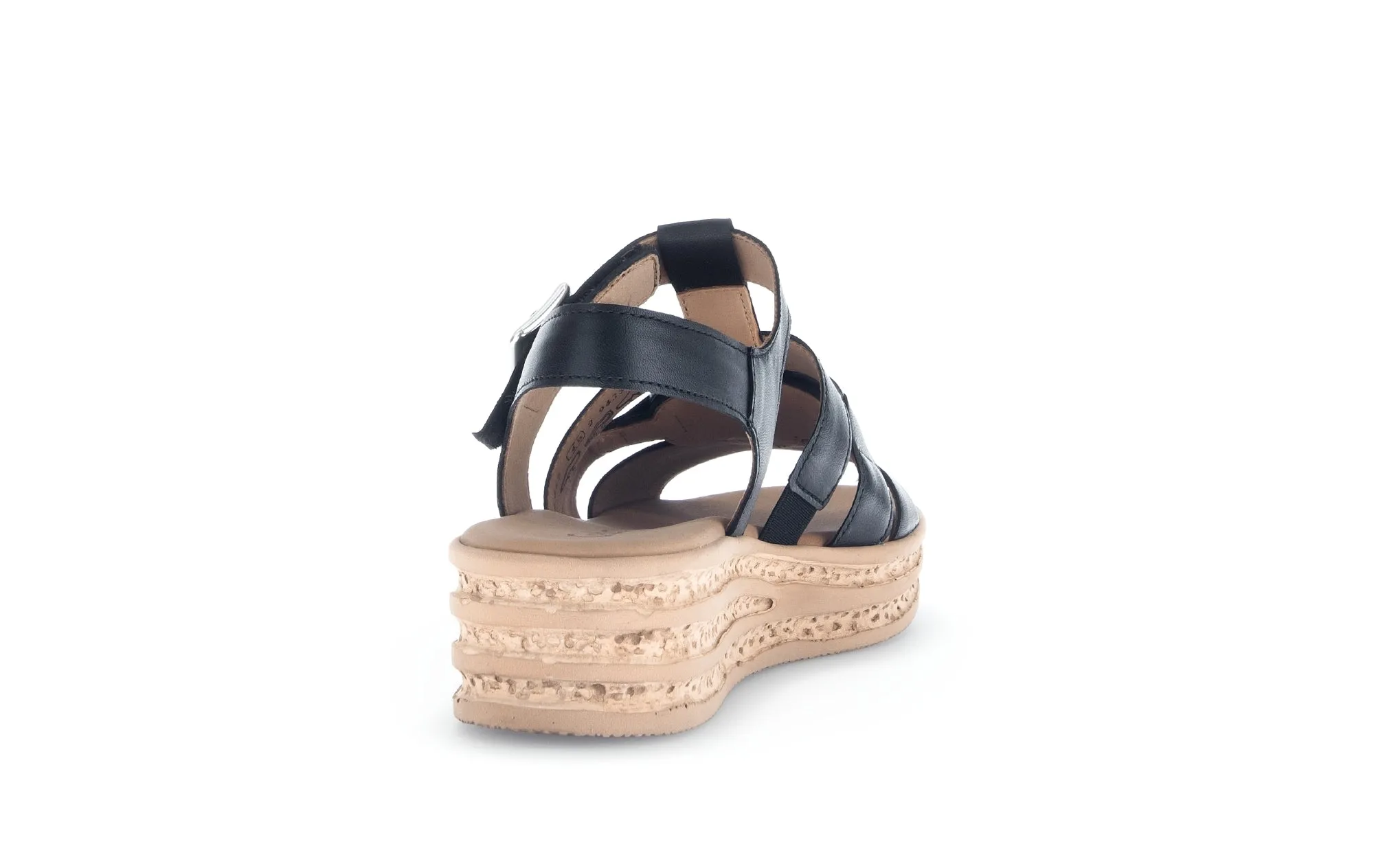 '64.552.27' women's sandal - black