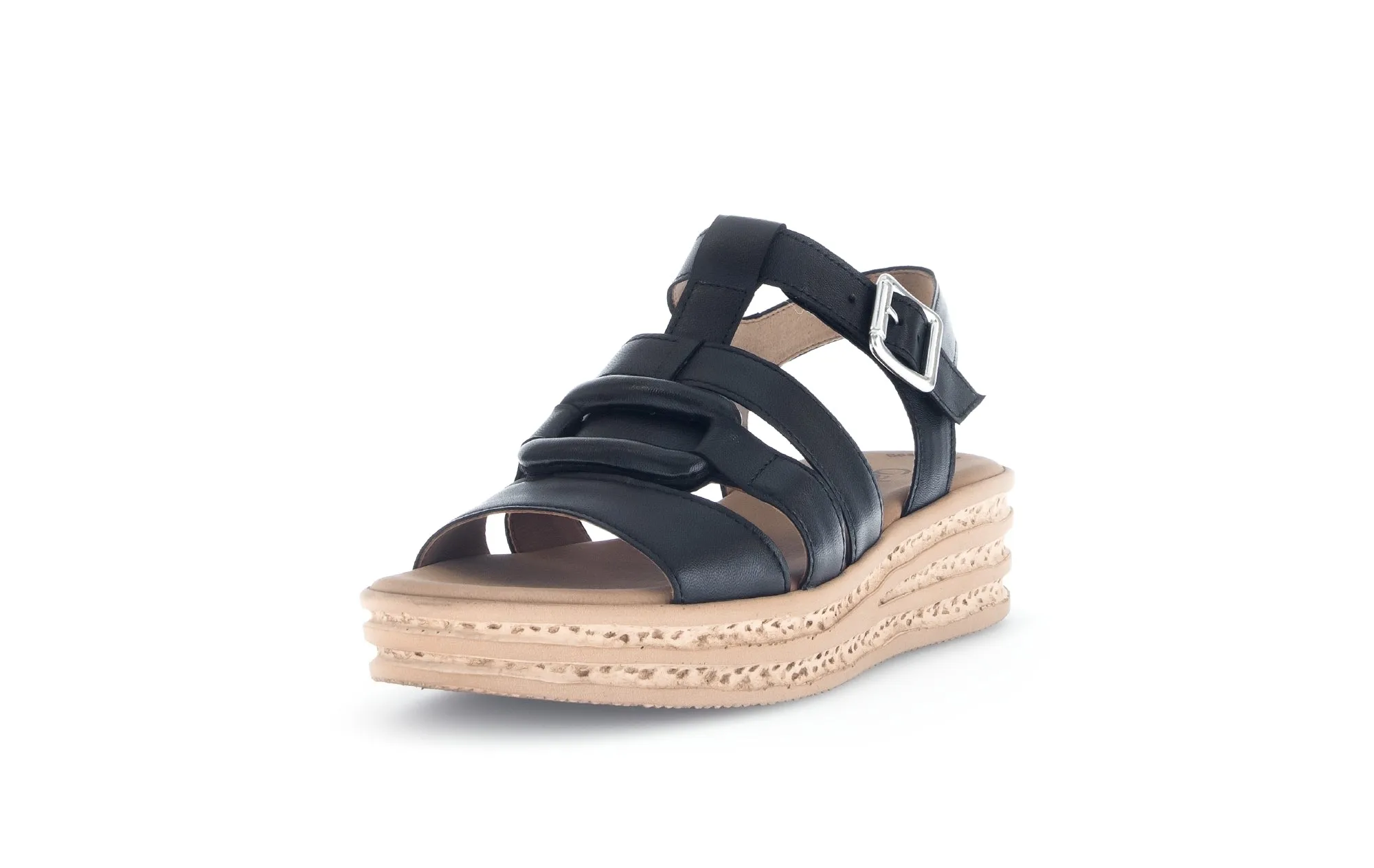 '64.552.27' women's sandal - black