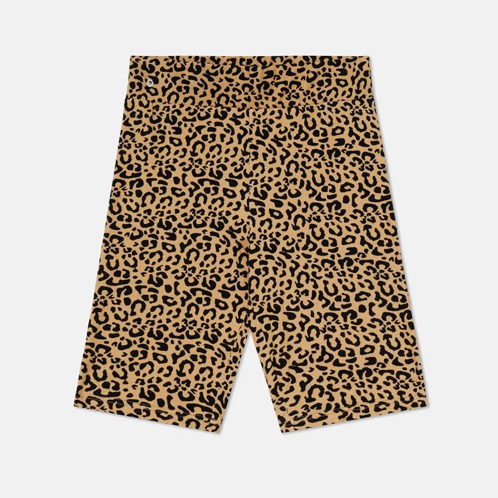 ADULT Leopard Print Speedy Biker I Jungle