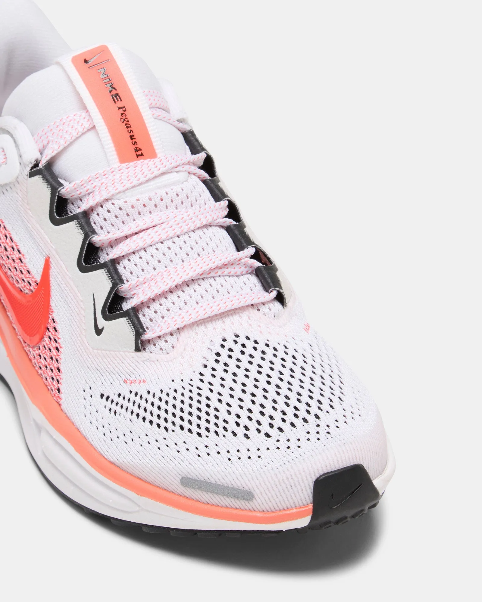 Air Zoom Pegasus 41 Grade School White/Crimson/Magic Ember