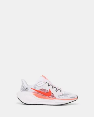 Air Zoom Pegasus 41 Grade School White/Crimson/Magic Ember