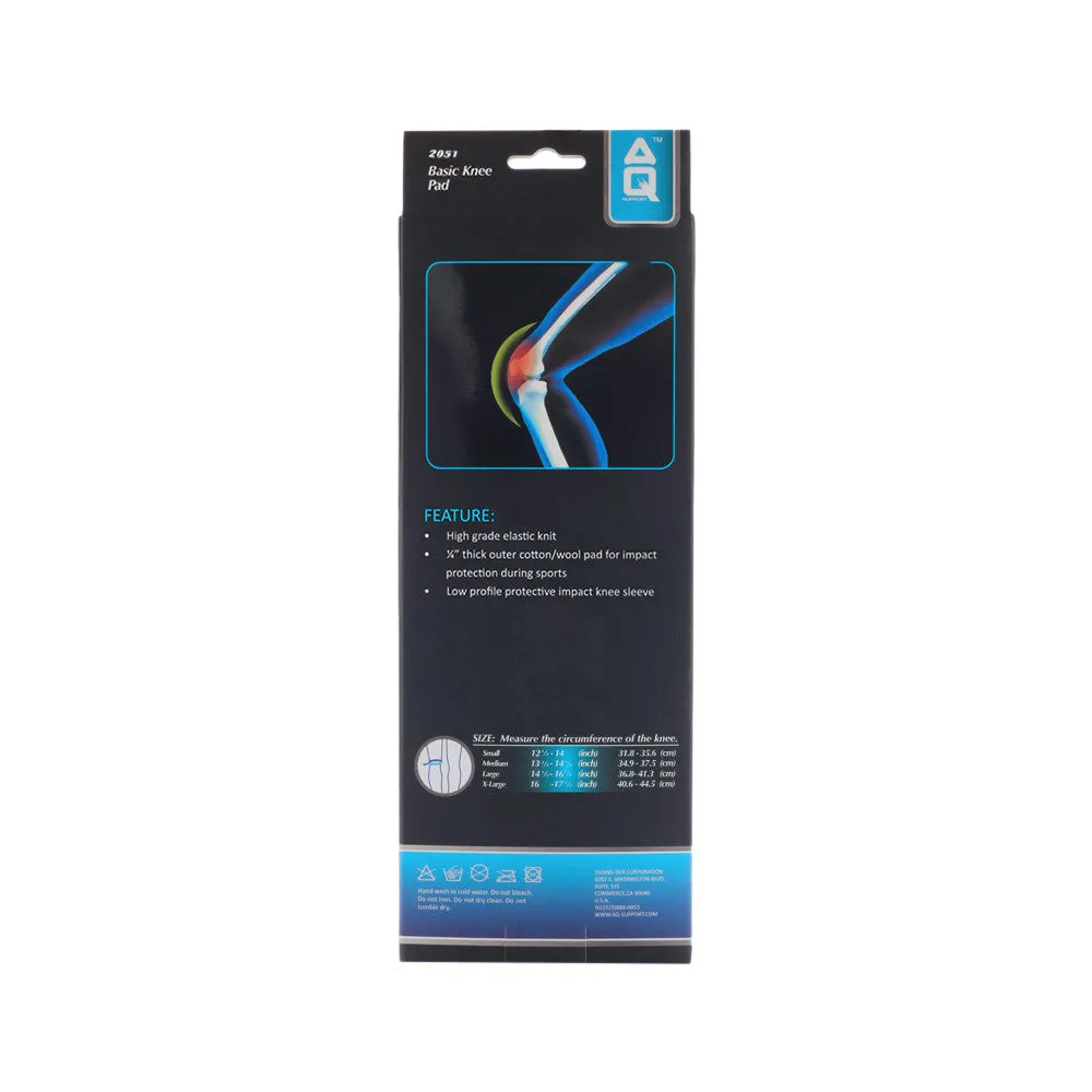 AQ Basic Knee Pad 2051 White