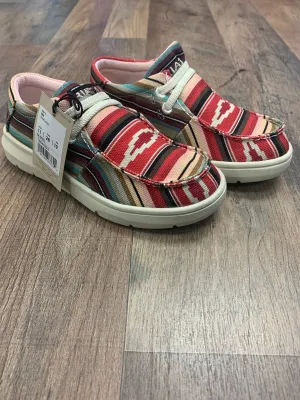 ARIAT CRUISER PASTEL SERAPE FLX FOAM LACE-UP CASUAL HILO - ROUND TOE