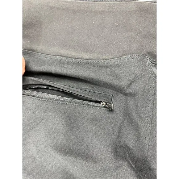Athleta Endless Pleated Black Moisture Wicking Skort Size 8 NWT MSRP $79