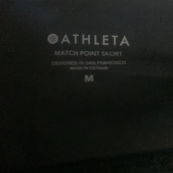 Athleta Match Point Women’s Printed Skort in Supersonic Tenniscore Size Medium