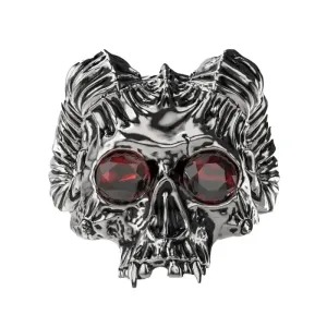 Bague motard tête de mort (Argent)
