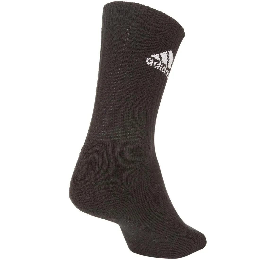 Basic High Tennis Socks Tri-Pack - Black