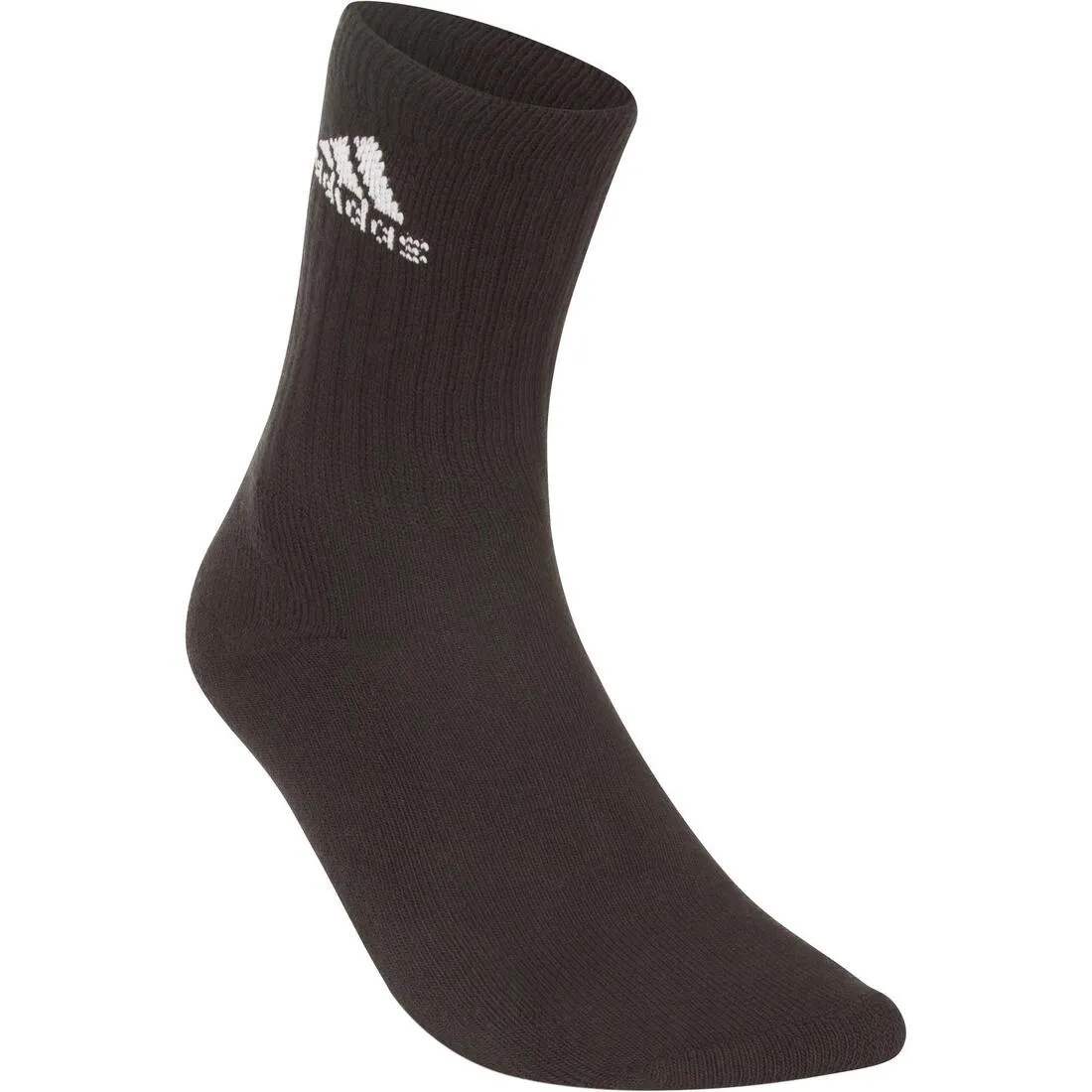 Basic High Tennis Socks Tri-Pack - Black