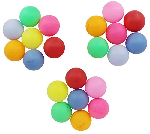 Beer Ping Pong Balls Assorted Color Table Tennis Balls (50 Pack)