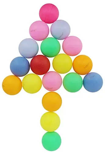 Beer Ping Pong Balls Assorted Color Table Tennis Balls (50 Pack)