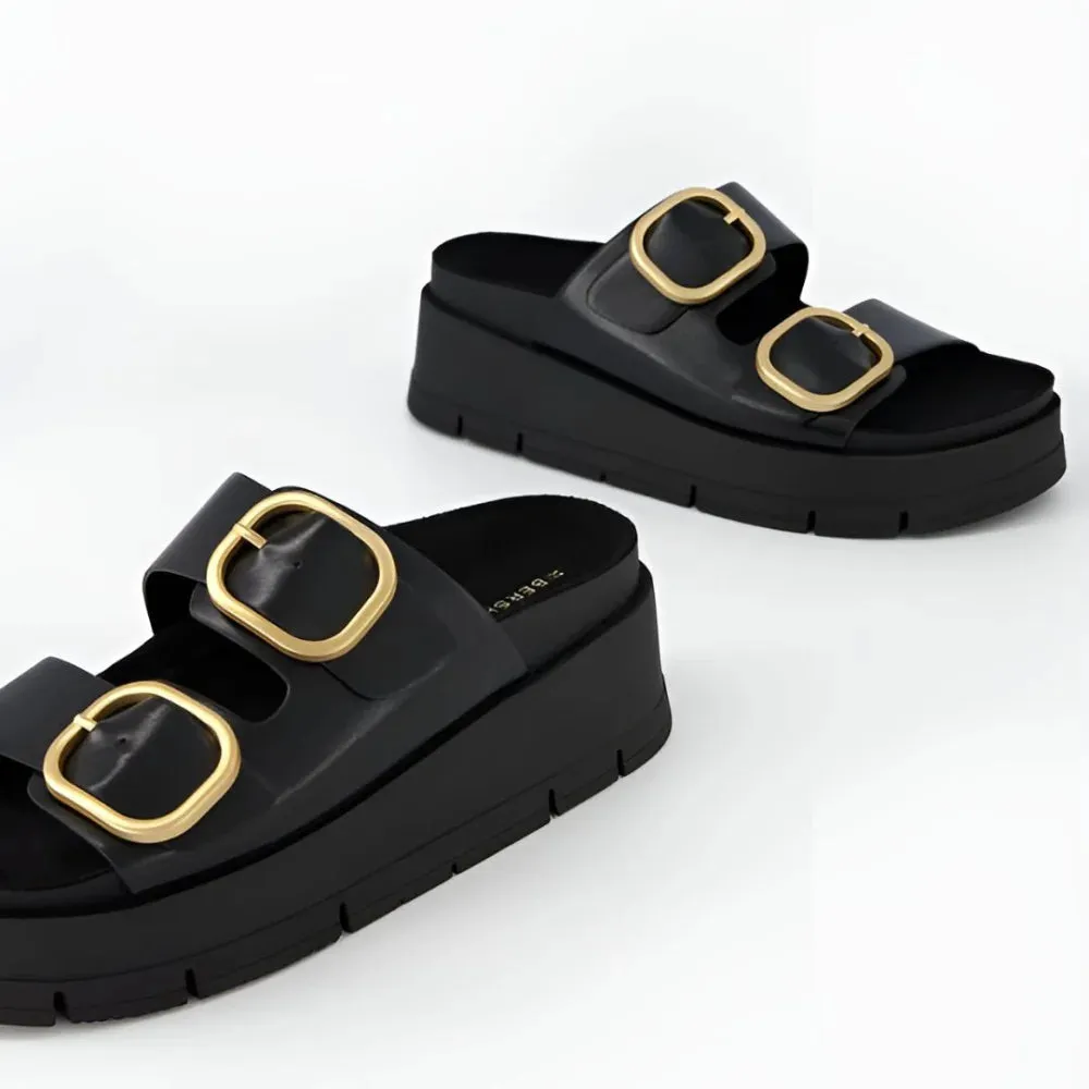 Bershka Chunky Sandal 1802-360-040-BLK