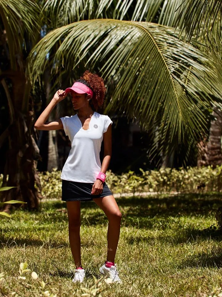 Bidi Badu Bella 2.0 Tennis V-Neck - White