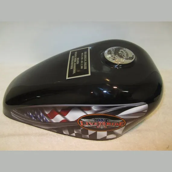 Biker Cremation Urn—BK Tank