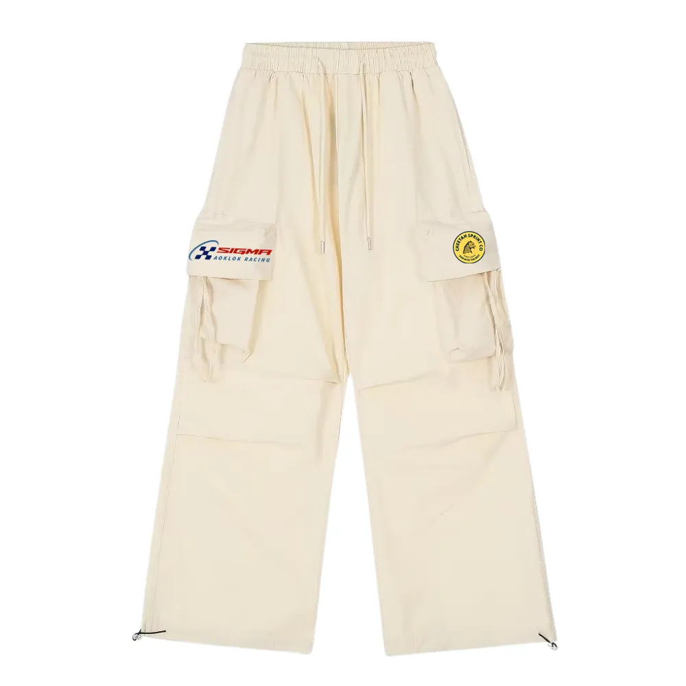 Biker Pocket Drawstring Sweatpants