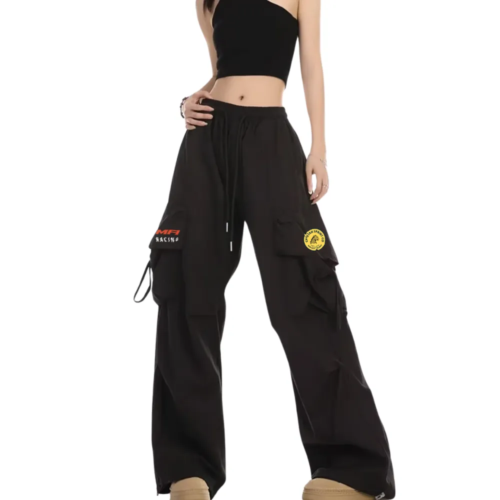 Biker Pocket Drawstring Sweatpants