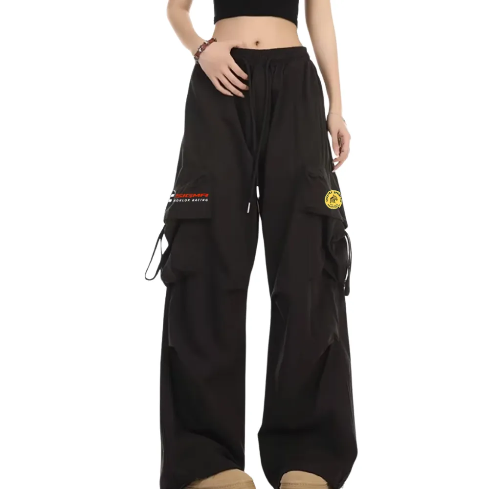 Biker Pocket Drawstring Sweatpants