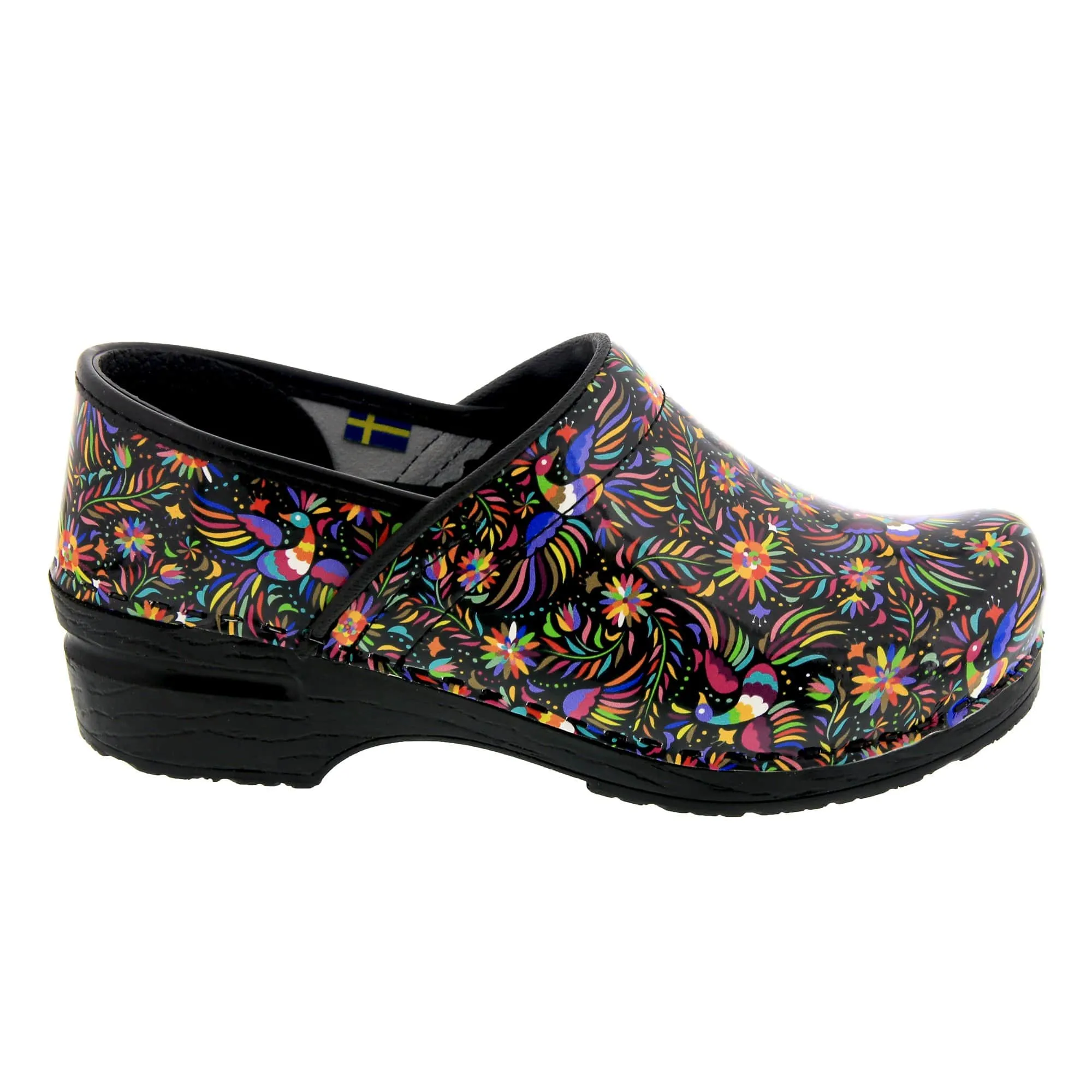 BJORK PROFESSIONAL Araceli Leather Clogs - CLOSEOUT