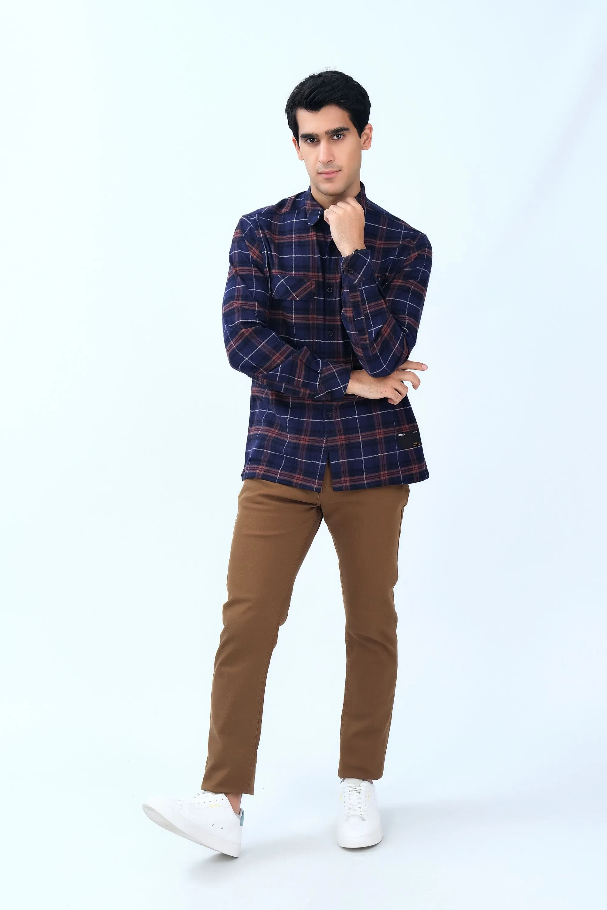 Blue Check Shirt