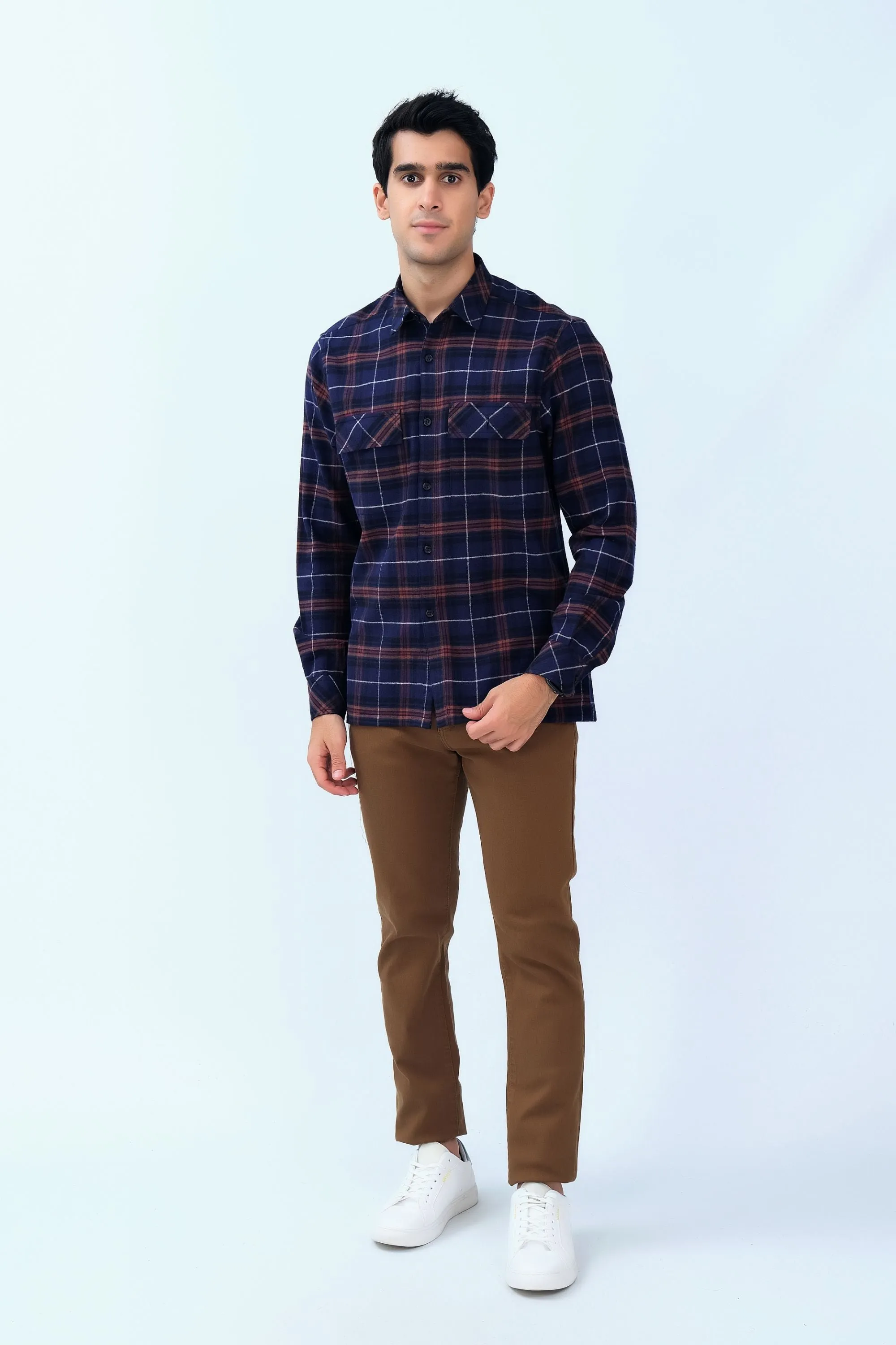 Blue Check Shirt
