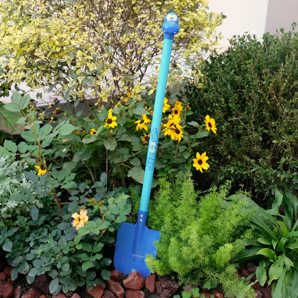 Blue Dinosaur Kids Gardening Set|Complete Metal Wheelbarrow & Tool Kids Gardening Kit Age 3 