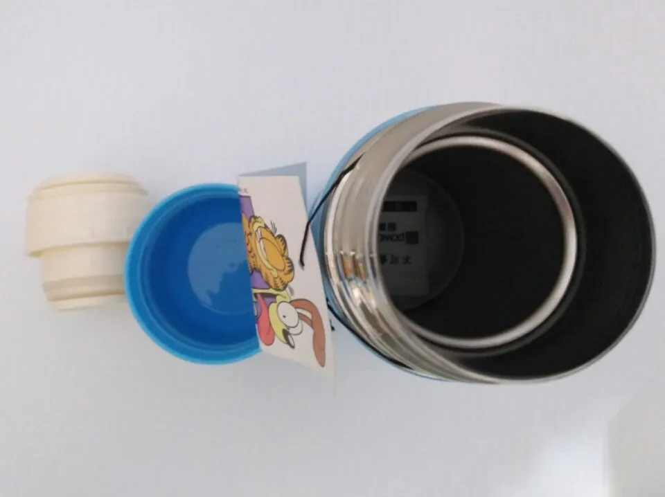 Blue Garfield Thermos You and What Army?