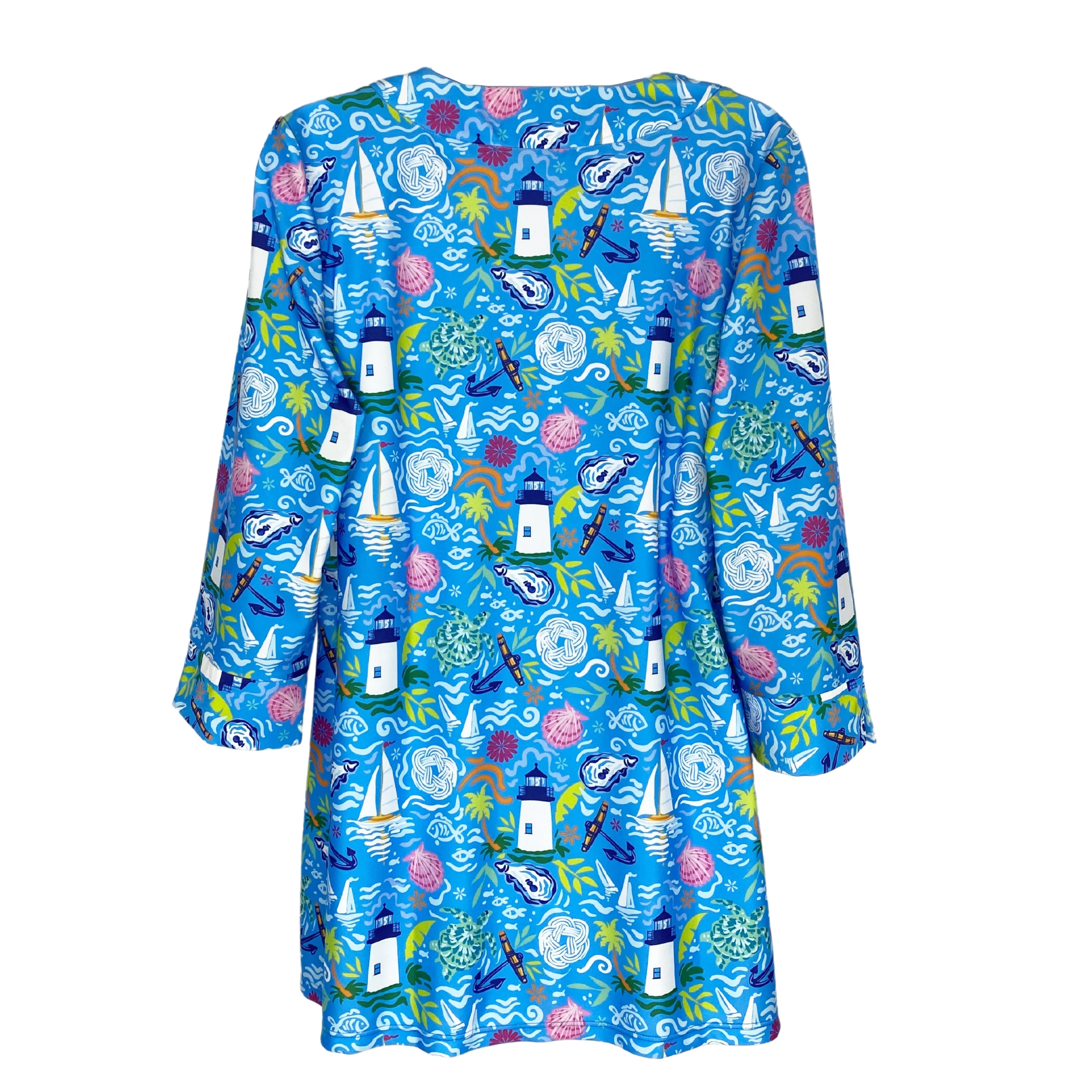 Boca Tunic Top in Harbor Lights