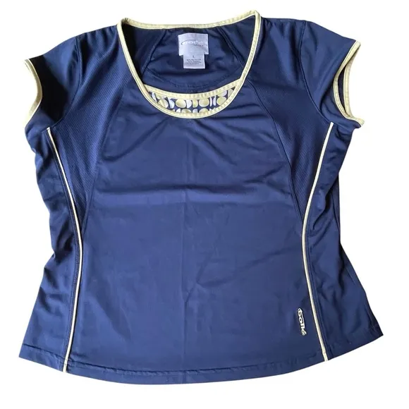 Bolle Two-Piece Navy Tennis Outfit Top and Skort, Large