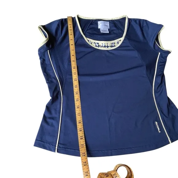 Bolle Two-Piece Navy Tennis Outfit Top and Skort, Large