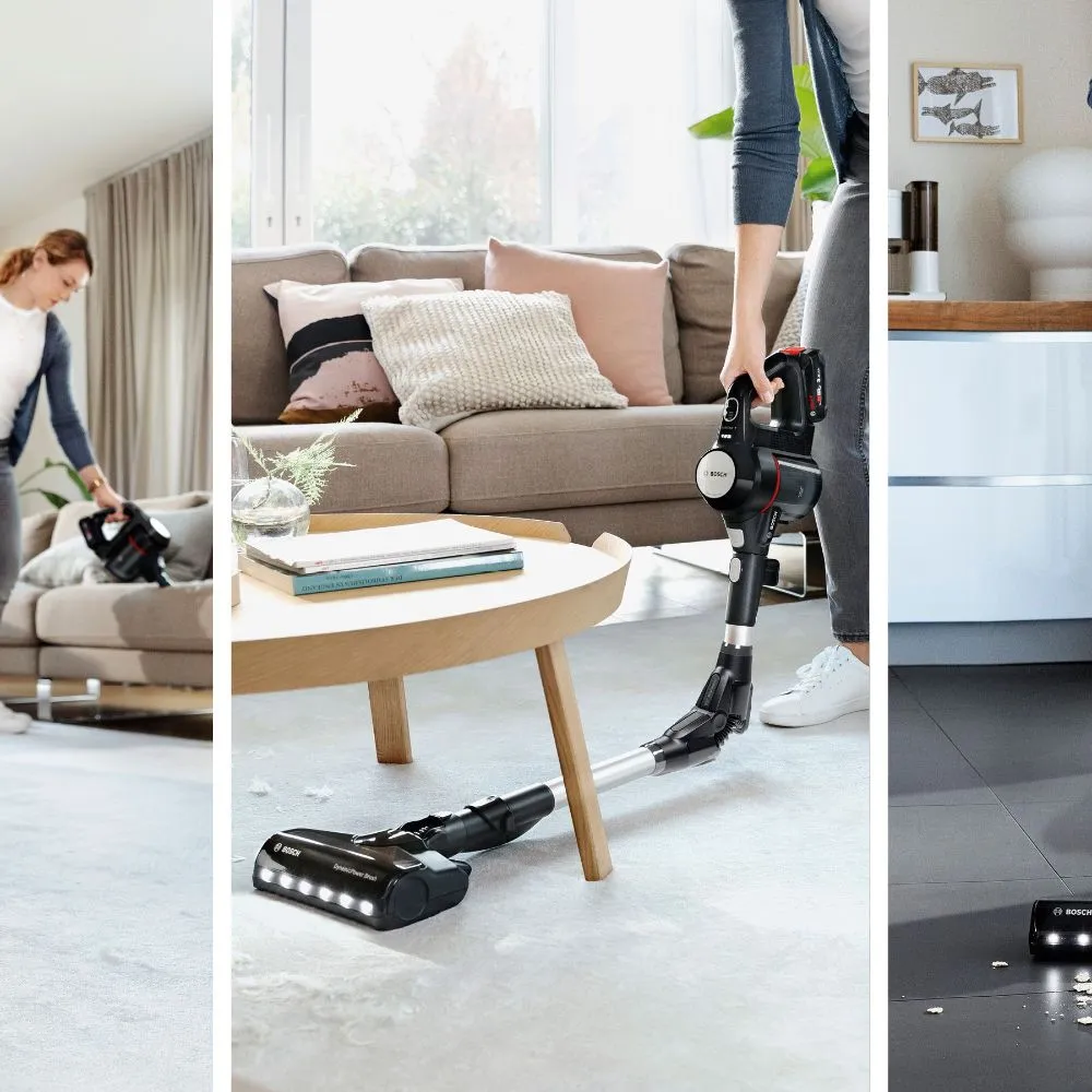 Bosch Unlimited 7 Rechargeable Premium Stick Vacuum (Black)