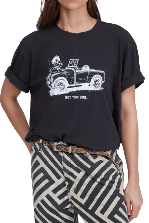 Boy Tee Printed in Not Your Girl