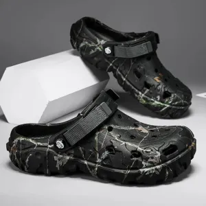 BreezeStep Men’s Summer Sandals -Summer Men's Sandals New Home Garden Shoes Comfortable and Lightweight Men Slippers Non-Slip Soft Bottom Flip Flop Sandals