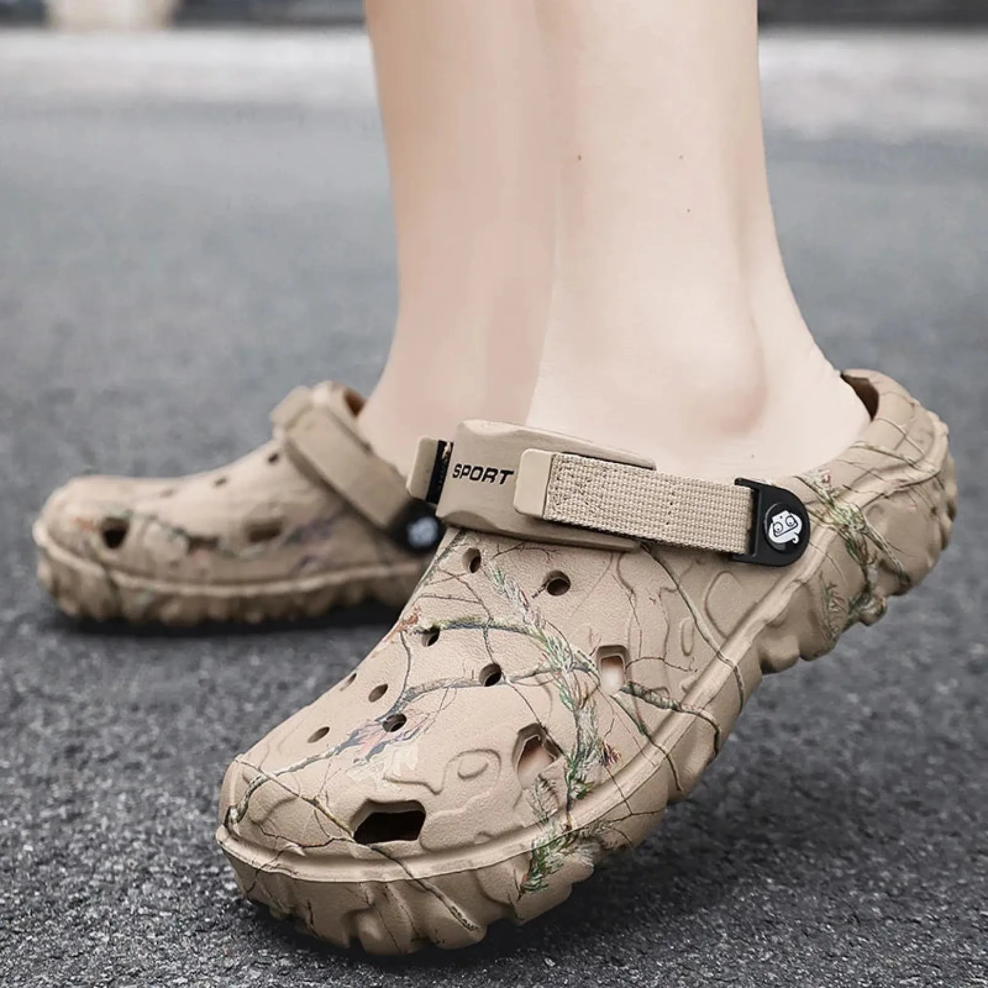 BreezeStep Men’s Summer Sandals -Summer Men's Sandals New Home Garden Shoes Comfortable and Lightweight Men Slippers Non-Slip Soft Bottom Flip Flop Sandals