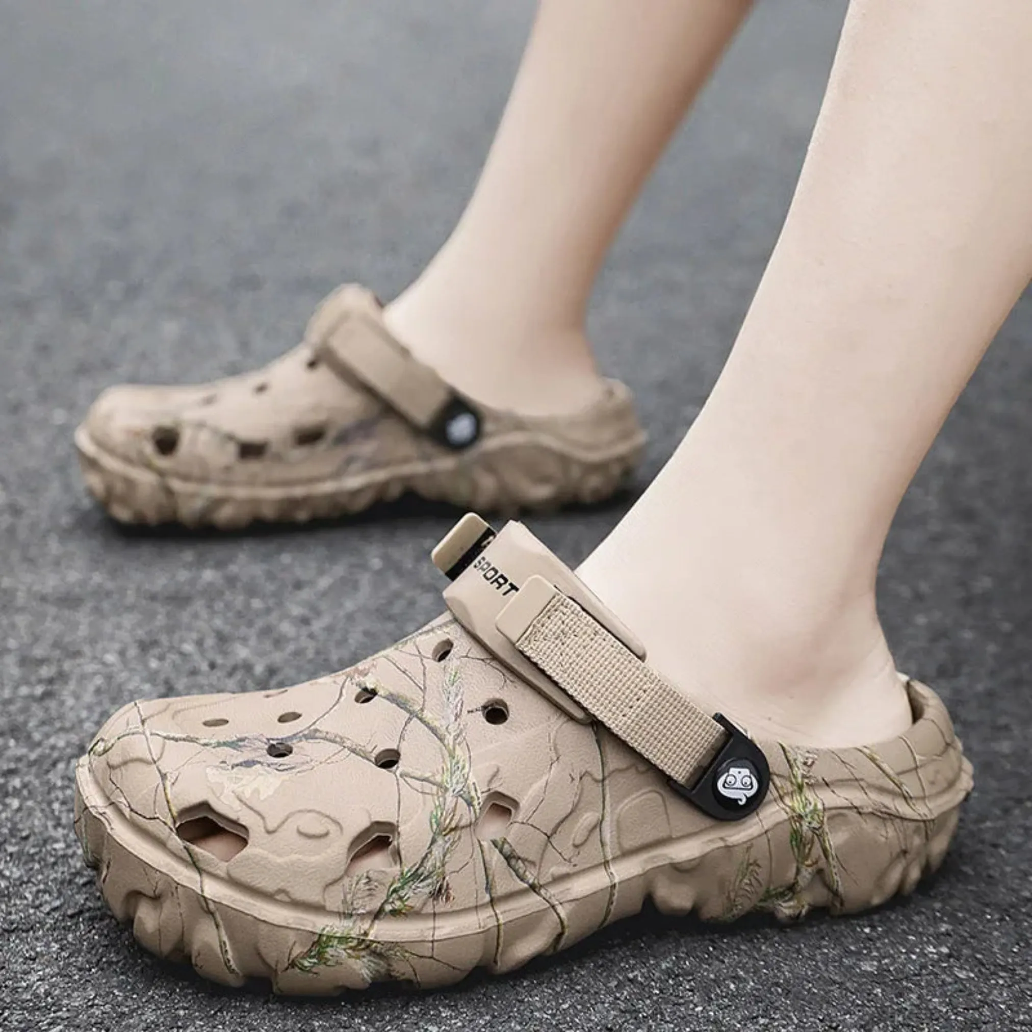 BreezeStep Men’s Summer Sandals -Summer Men's Sandals New Home Garden Shoes Comfortable and Lightweight Men Slippers Non-Slip Soft Bottom Flip Flop Sandals