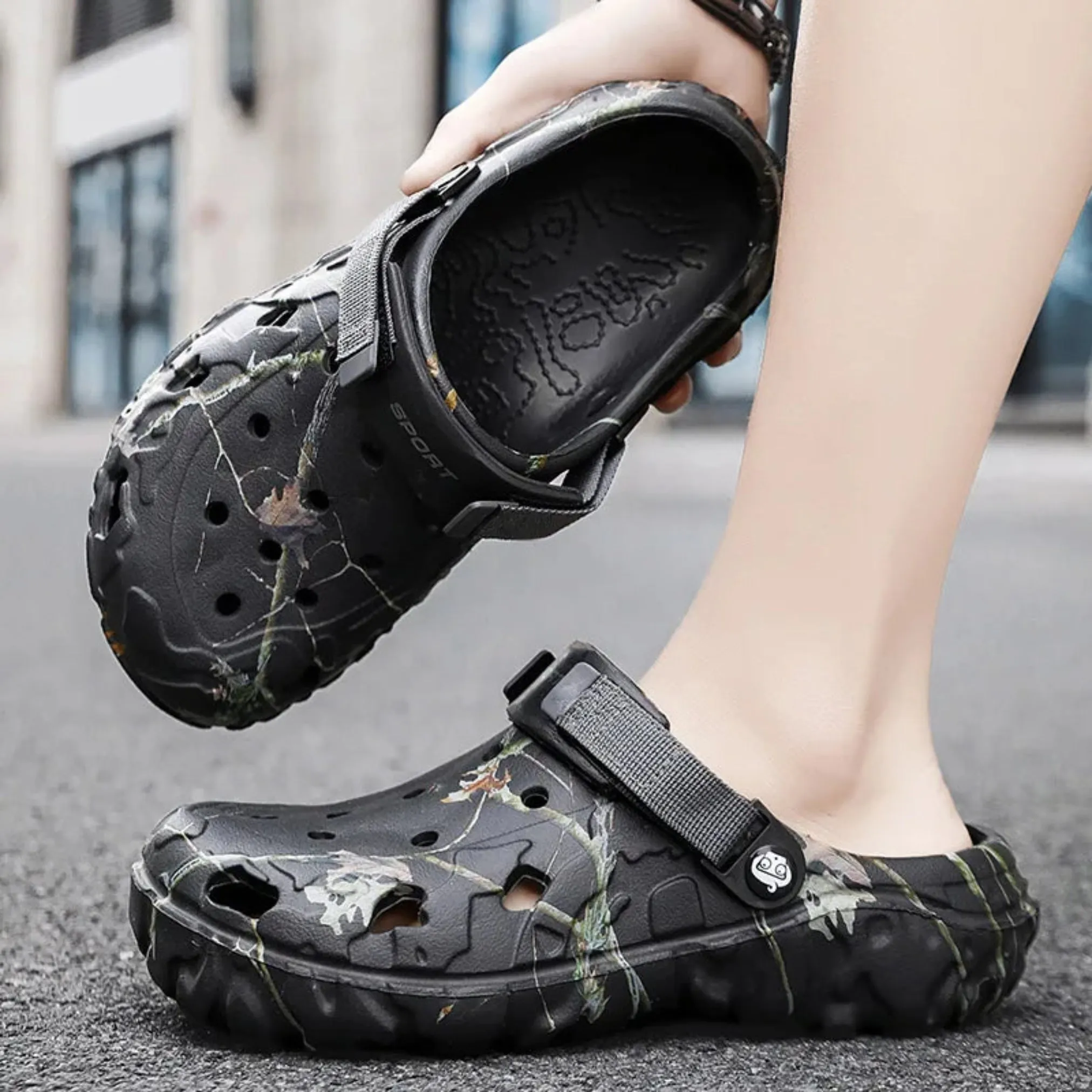 BreezeStep Men’s Summer Sandals -Summer Men's Sandals New Home Garden Shoes Comfortable and Lightweight Men Slippers Non-Slip Soft Bottom Flip Flop Sandals