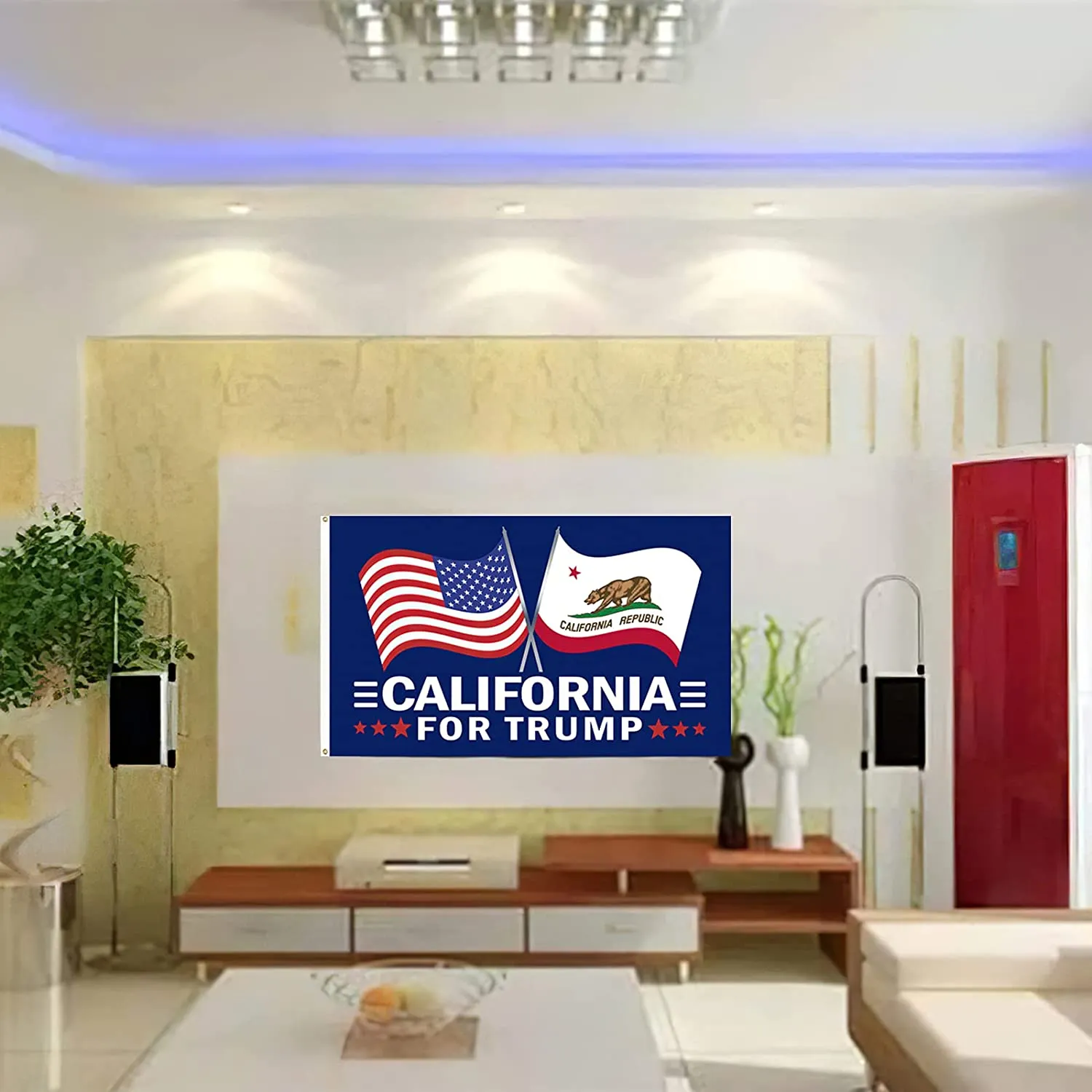 California for Trump Flag