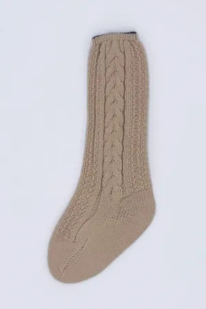 Camel Knee High Socks