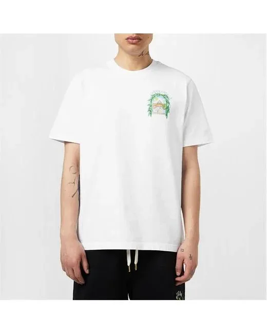 CASABLANCA - L'ARCHE DE TENNIS T-SHIRT