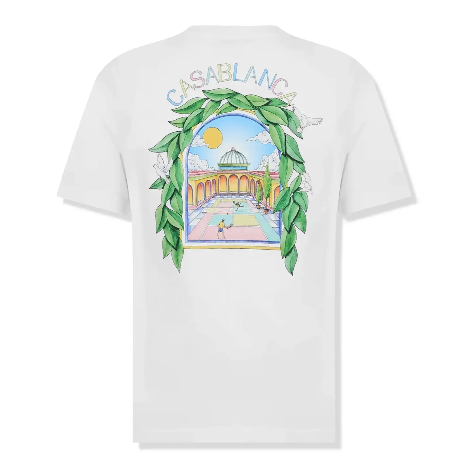 CASABLANCA - L'ARCHE DE TENNIS T-SHIRT